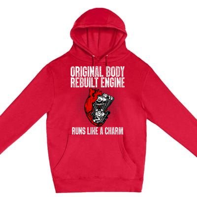 Funny Open Heart Surgery Recovery Survivor Gift Premium Pullover Hoodie