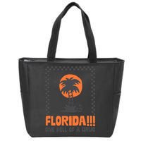 Florida One Hell Of A Drug Tortured Poets Ttpd Zip Tote Bag