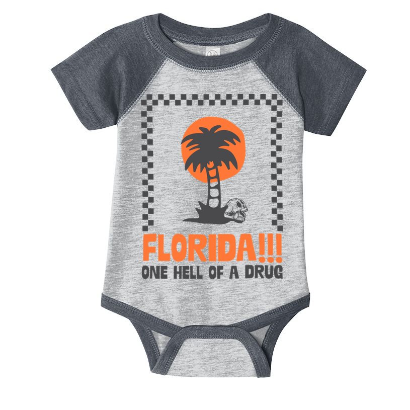 Florida One Hell Of A Drug Tortured Poets Ttpd Infant Baby Jersey Bodysuit