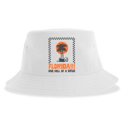 Florida One Hell Of A Drug Tortured Poets Ttpd Sustainable Bucket Hat