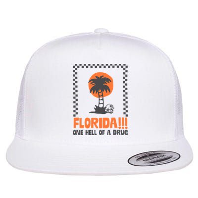 Florida One Hell Of A Drug Tortured Poets Ttpd Flat Bill Trucker Hat
