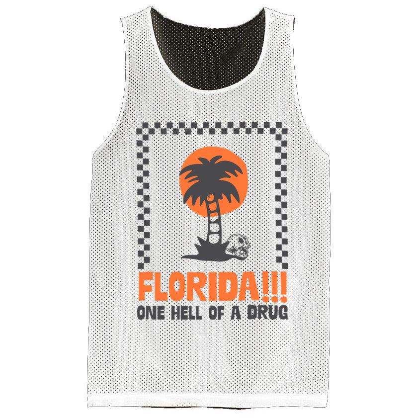 Florida One Hell Of A Drug Tortured Poets Ttpd Mesh Reversible Basketball Jersey Tank