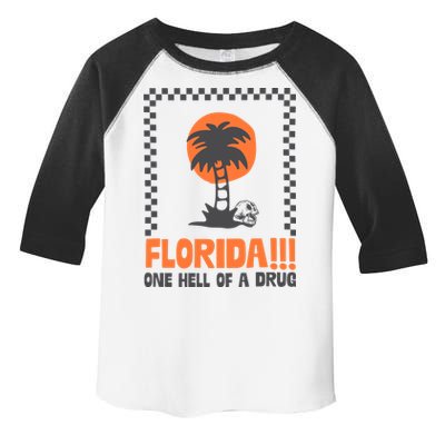 Florida One Hell Of A Drug Tortured Poets Ttpd Toddler Fine Jersey T-Shirt