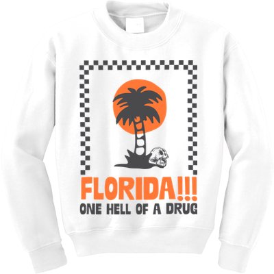 Florida One Hell Of A Drug Tortured Poets Ttpd Kids Sweatshirt