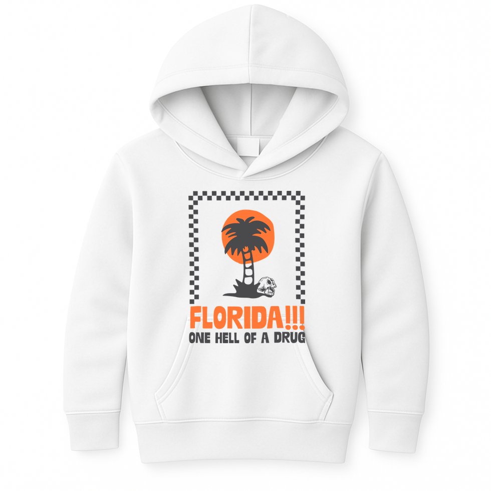 Florida One Hell Of A Drug Tortured Poets Ttpd Kids Hoodie
