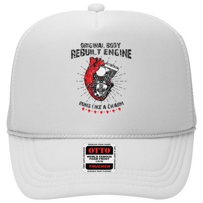 Funny Open Heart Surgery Original Body Rebuilt Engine Trucker Hat
