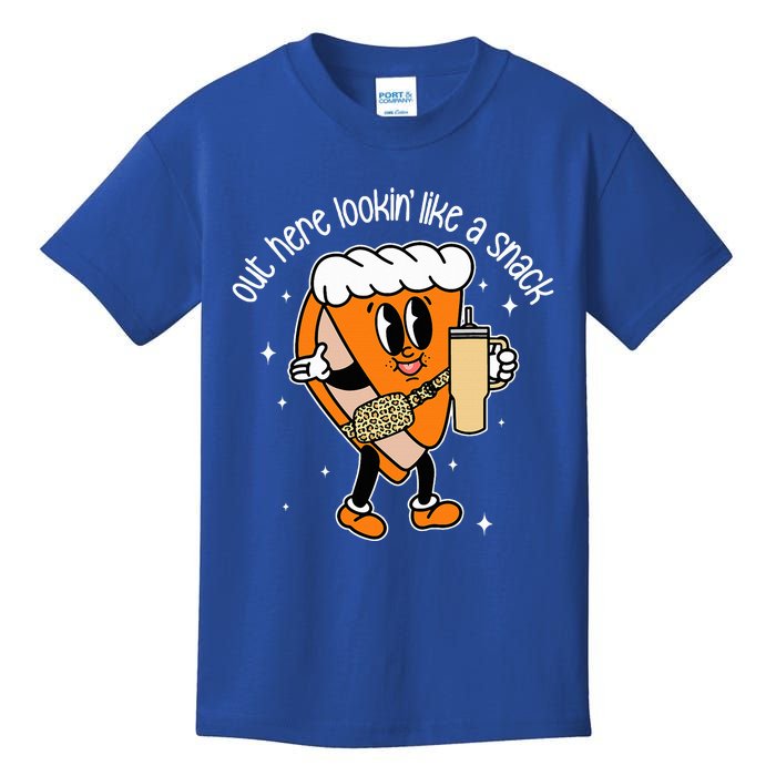 Fall Out Here Looking Like A Snack Pumpkin Spice Cute Kids T-Shirt