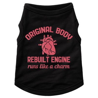 Funny Open Heart Bypass Surgery Recovery Get Well Gift Doggie Tank