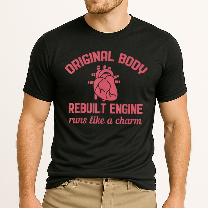 Funny Open Heart Bypass Surgery Recovery Get Well Gift Performance Shirt