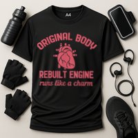 Funny Open Heart Bypass Surgery Recovery Get Well Gift Performance Shirt