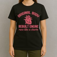 Funny Open Heart Bypass Surgery Recovery Get Well Gift T-Shirt
