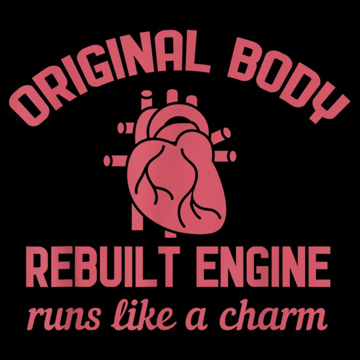 Funny Open Heart Bypass Surgery Recovery Get Well Gift Tall T-Shirt
