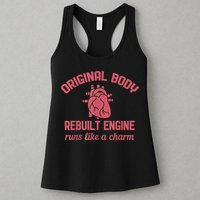 Funny Open Heart Bypass Surgery Recovery Get Well Gift Womens Tank Top