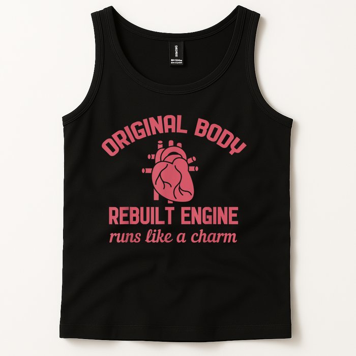 Funny Open Heart Bypass Surgery Recovery Get Well Gift Tank Top