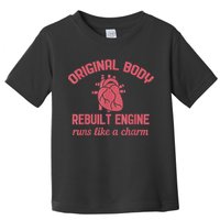 Funny Open Heart Bypass Surgery Recovery Get Well Gift Toddler T-Shirt