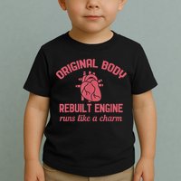 Funny Open Heart Bypass Surgery Recovery Get Well Gift Toddler T-Shirt