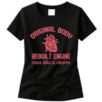 Funny Open Heart Bypass Surgery Recovery Get Well Gift Womens T-Shirt