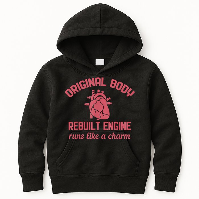 Funny Open Heart Bypass Surgery Recovery Get Well Gift Kids Hoodie