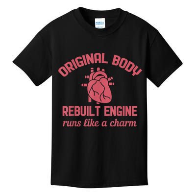 Funny Open Heart Bypass Surgery Recovery Get Well Gift Kids T-Shirt