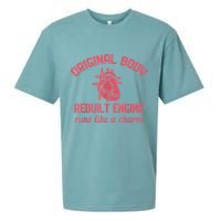 Funny Open Heart Bypass Surgery Recovery Get Well Gift Sueded Cloud Jersey T-Shirt