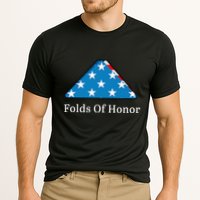 Folds Of Honor Fallen Military First Responders Patriotic Cooling Performance Crew T-Shirt