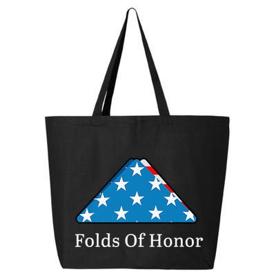 Folds Of Honor Fallen Military First Responders Patriotic 25L Jumbo Tote