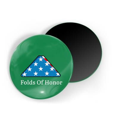 Folds Of Honor Fallen Military First Responders Patriotic Magnet