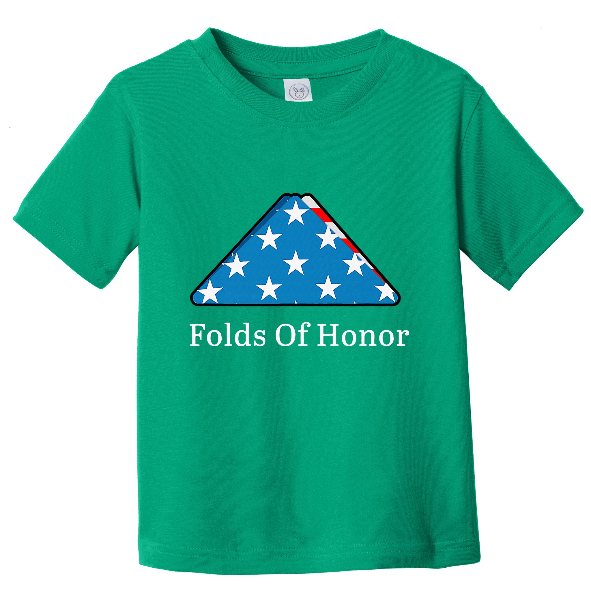 Folds Of Honor Fallen Military First Responders Patriotic Toddler T-Shirt