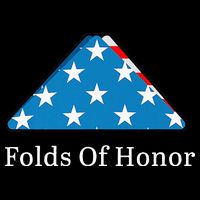 Folds of Honor fallen military first responders patriotic T-Shirt