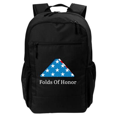 Folds of Honor fallen military first responders patriotic Backpack