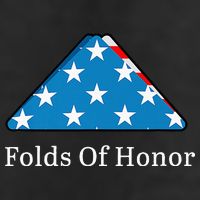 Folds of Honor fallen military first responders patriotic Adult Drive Performance Visor