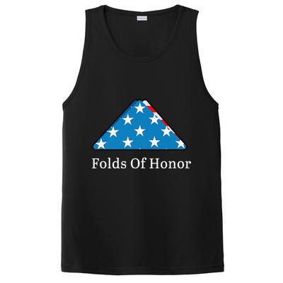 Folds of Honor fallen military first responders patriotic PosiCharge Competitor Tank