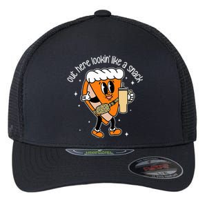 Fall Out Here Looking Like A Snack Pumpkin Spice Cute  Flexfit Unipanel Trucker Cap