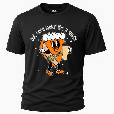 Fall Out Here Looking Like A Snack Pumpkin Spice Cute  Cooling Performance Crew T-Shirt