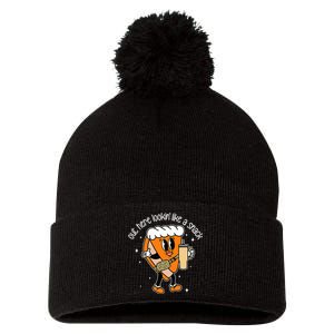 Fall Out Here Looking Like A Snack Pumpkin Spice Cute  Pom Pom 12in Knit Beanie