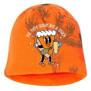 Fall Out Here Looking Like A Snack Pumpkin Spice Cute  Kati - Camo Knit Beanie