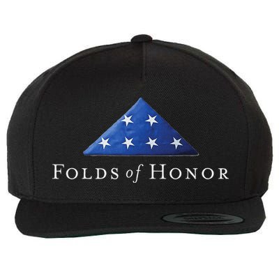 Folds Of Honor Wool Snapback Cap