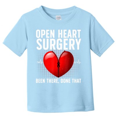 Funny Open Heart Surgery Art For Men Women CHD Surgery Lover Toddler T-Shirt