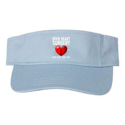 Funny Open Heart Surgery Art For Men Women CHD Surgery Lover Visor
