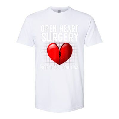 Funny Open Heart Surgery Art For Men Women CHD Surgery Lover Softstyle® CVC T-Shirt