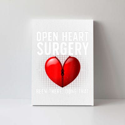 Funny Open Heart Surgery Art For Men Women CHD Surgery Lover Canvas