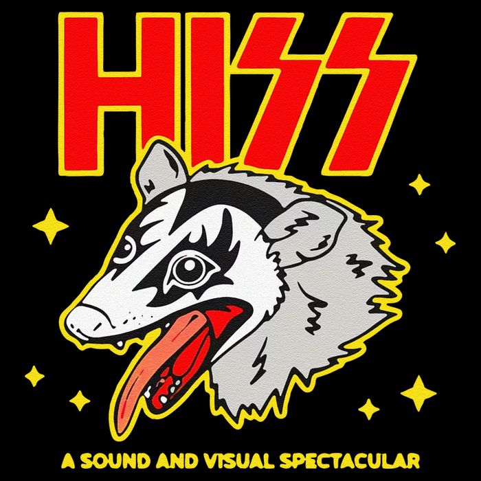 Funny Opossum Hiss A Sound And Visual Spectacular Gift Performance Shirt