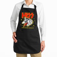 Funny Opossum Hiss A Sound And Visual Spectacular Gift Apron