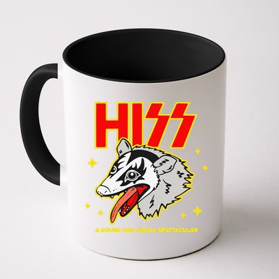 Funny Opossum Hiss A Sound And Visual Spectacular Gift Mug