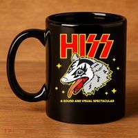 Funny Opossum Hiss A Sound And Visual Spectacular Gift 11oz C Handle Ceramic Mug