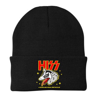 Funny Opossum Hiss A Sound And Visual Spectacular Gift Knit Cap Winter Beanie