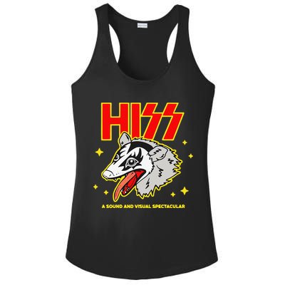 Funny Opossum Hiss A Sound And Visual Spectacular Gift Ladies PosiCharge Competitor Racerback Tank
