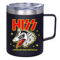Funny Opossum Hiss A Sound And Visual Spectacular Gift 12oz Stainless Steel Coffee Mug