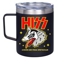 Funny Opossum Hiss A Sound And Visual Spectacular Gift 12oz Stainless Steel Coffee Mug