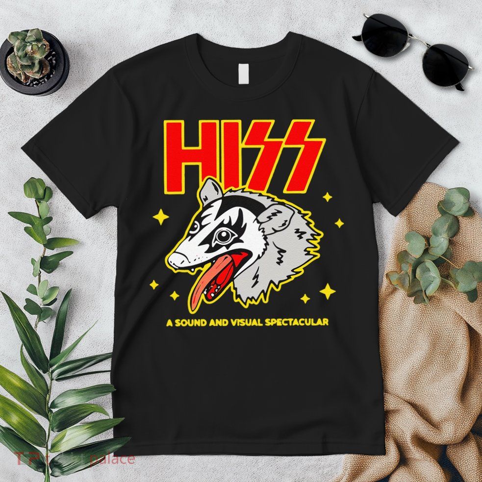 Funny Opossum Hiss A Sound And Visual Spectacular Gift Premium T-Shirt